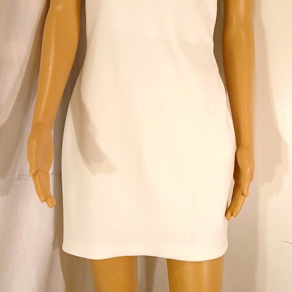 🔥 NWT Amanda Uprichard White Ivory/White One Shoulder Dress. - Picture 4 of 12